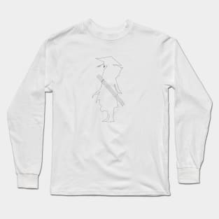 Samurai Doodle Long Sleeve T-Shirt